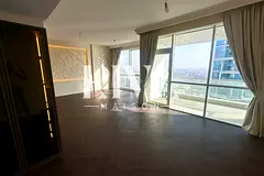 Fully Renovated | 2BR + Maid | Private Beach