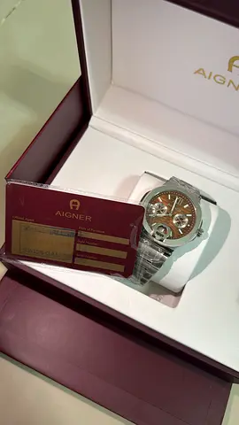 Authentic AIGNER Swiss Men’s Watch – Excellent Condition –