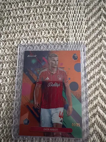 Topps Chrome Finest - Zach Abbott -  Rookie - /25