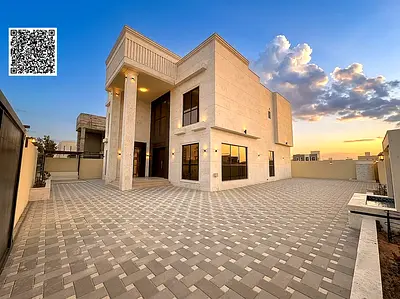 للبيع مساحة الارض 6200 قدم 6 غرف ماستر وحديقة كبيرة السعر مع المكييفات و تملك حر لجميع الجنسيات