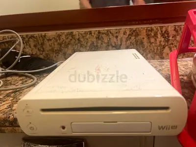 White Nintendo Wii U Console - Used, Powers On