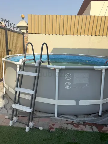 Swimming pool prism frame premium pool set