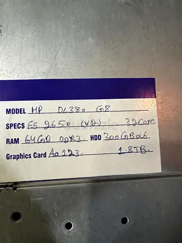 Hp server