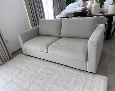 Gunnared beige Ikea vimle sofa pull out sofa 🛋 bed 🛌