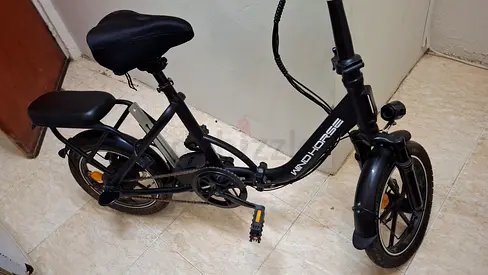 Foldable compact electric/assist bike — great for city rides