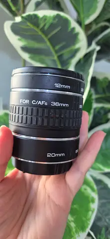 حلقات تصوير ماكرو كينكو لكانون مستعملة - Kenko Macro Extension Tube Set for Canon