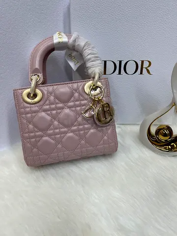 Dior Micro Lady Dior Bag is crafted