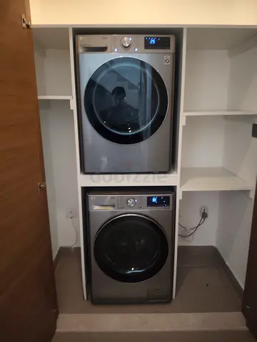 LG new model washer and dryer set digital ThinQ model like new condition 9 kg washer 9 kg dryer
