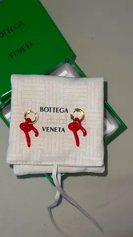 Bottega Veneta Knot Earrings in 18kt Gold-finish Sterling Silver