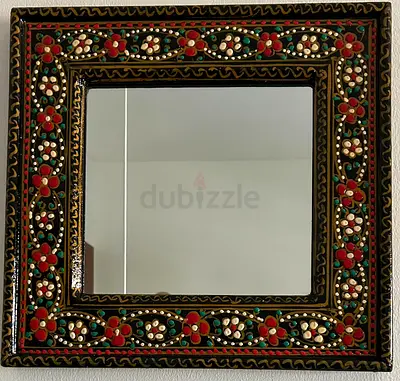 Hand Made Wooden Mirror