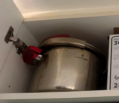 Stainless Steel Pressure Cooker (used) - good working condition