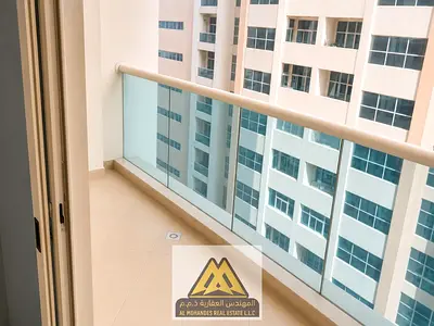 فرصه استثمارية سكنيه غرفتين وصاله مع بلكونه باطلاله على الحديقه للبيع بابراج عجمان ون الراشديه 3 3