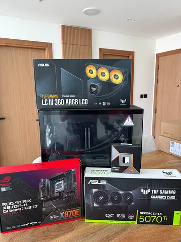 Ryzen 9 9950X | RTX 5070 Ti 16GB | Alienware 27” 320Hz Monitor | High-End Gaming PC