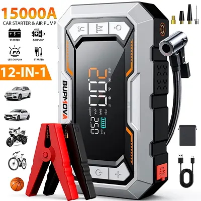 15000A 12V Lithium Battery Car Emergency Starter