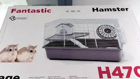 Hamster cage