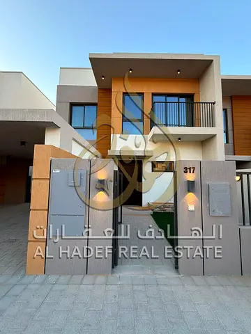 Luxury Villa for Rent in Azha Community, Ajman | 4 Bedrooms, Private Garden, Majlis, Maid’s Room, Gym & Pool