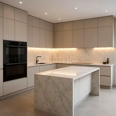 Modern Minimalist Kitchen Island