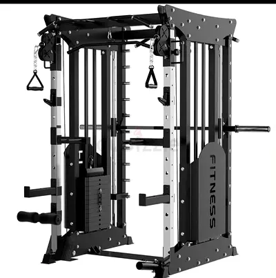 Multi-Functional Smith Machine Home Gym System