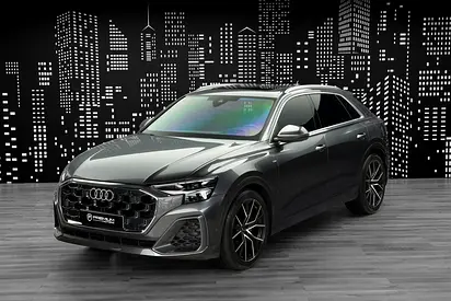 AUDI | Q8 QUATTRO S LINE | GCC SPECS MAIN DEALER WARRANTY + SERVICE CONTRACT AL NABOODA