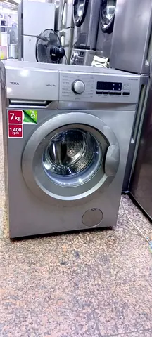 Teka 7kg Front Load Washing Machine - Silver, Good Working Condition
