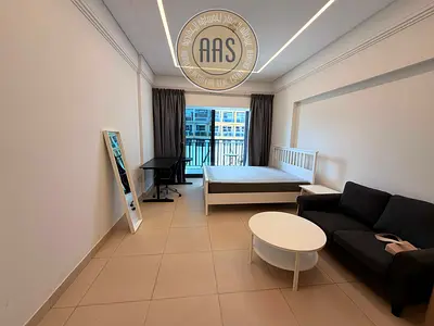LUXURY FURNISHED STUDIO | RENT 46K | AMAZING LAYOUT | IN ARJAN DUBAI