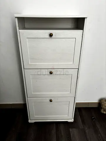 IKEA BRUSALI shoe cabinet - 3 compartments