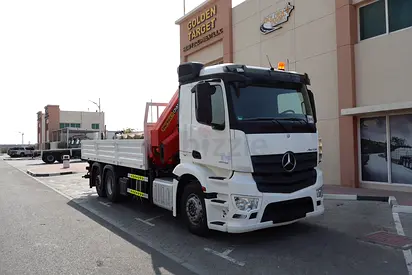MERCEDES 2543 6X2 TRUCK WITH CRANE 2016