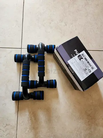 Pair of foam-grip push-up bars / push up handles - lightly used