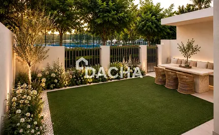 Single Row | Backing Amenities | Family Villa