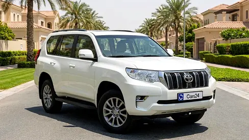 AED 2,052/m | 0 DP | Free 3 Months Warranty | Service History | TOYOTA LAND CRUISER PRADO 2021