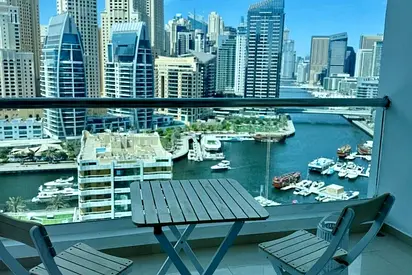 Upgraded Luxury 2BR | Prime Location | Full Marina View