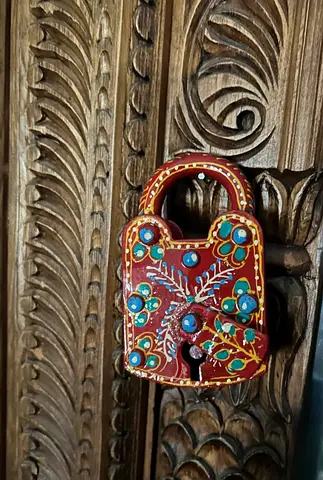 Beautiful Iron Lock