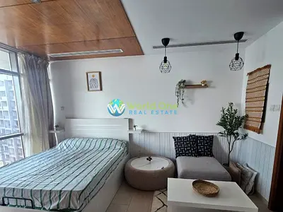 Furnished Studio | Higher Floor | 4 Chqs