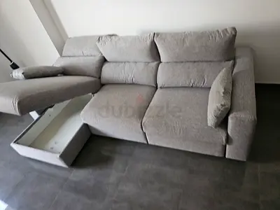 Ikea eskilstuna L shape sofa bed with storage