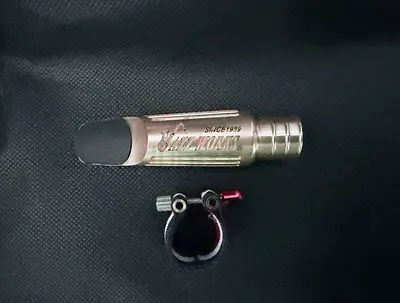 JazzWorks Unlacquered Metal Alto Sax Mouthpiece