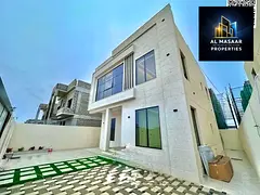 Modern villa for sale in Al Helio 2, Ajman - Freehold ownership, fees included