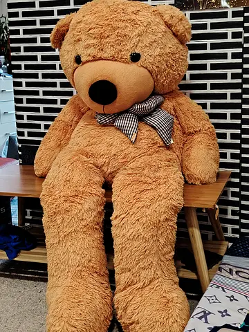 Large Brown Plush Teddy Bear - 1.5m Soft Stuffed Toy