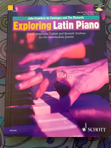 Exploring Latin Piano book