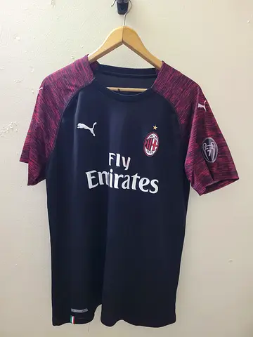 Used PUMA AC Milan Football Shirt - XL Size