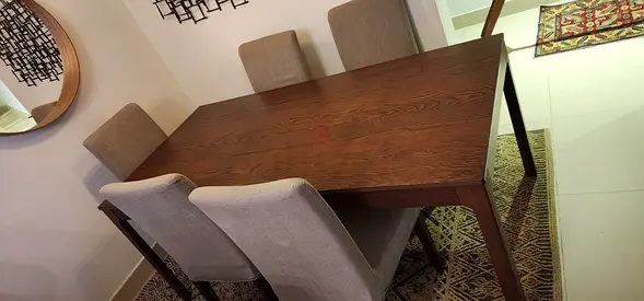 Dinning table and chairs
