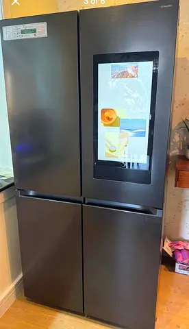 Samsung family hub new model french door fridge side by side bottom freezer digital water dispenser