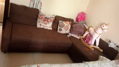 L shaped sofa bed
