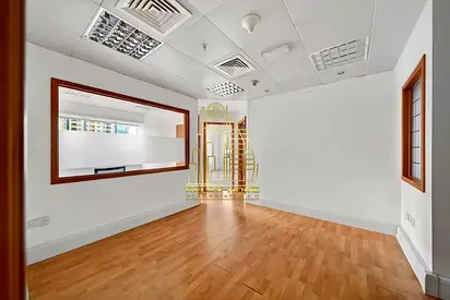 DEWA & Chiller Included | Partitioned Office | SZR View