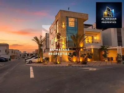 Luxury villa for sale, fully furnished, with a swimming pool and rooftop terrace. All fees included: electricity, water, air conditioning, and registr