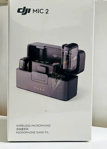 DJI Mic 2 Wireless Microphone System(pack minor damaged )