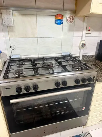 Nobel 5-Burner Gas Cooker with Oven - Good Working Condition