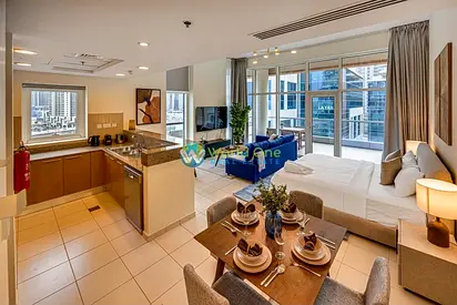 Cozy Studio | Premium Quality | Fully Furnished | 4 Chqs