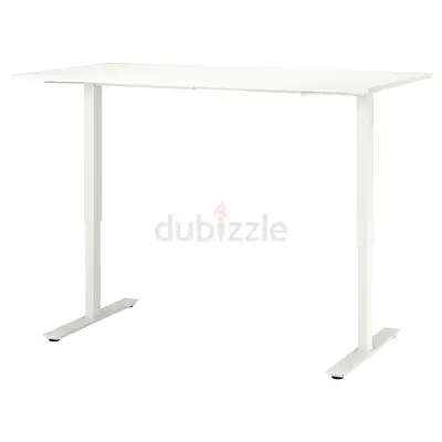 Ikea TROTTEN height-adjustable standing desk - manual sit-stand table