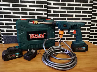 BONAI Cordless High-Pressure Washer Kit with Two Batteries and Case