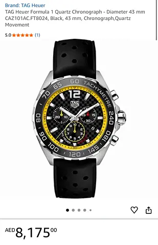 TAGhEUER Formula 1 brand new full set